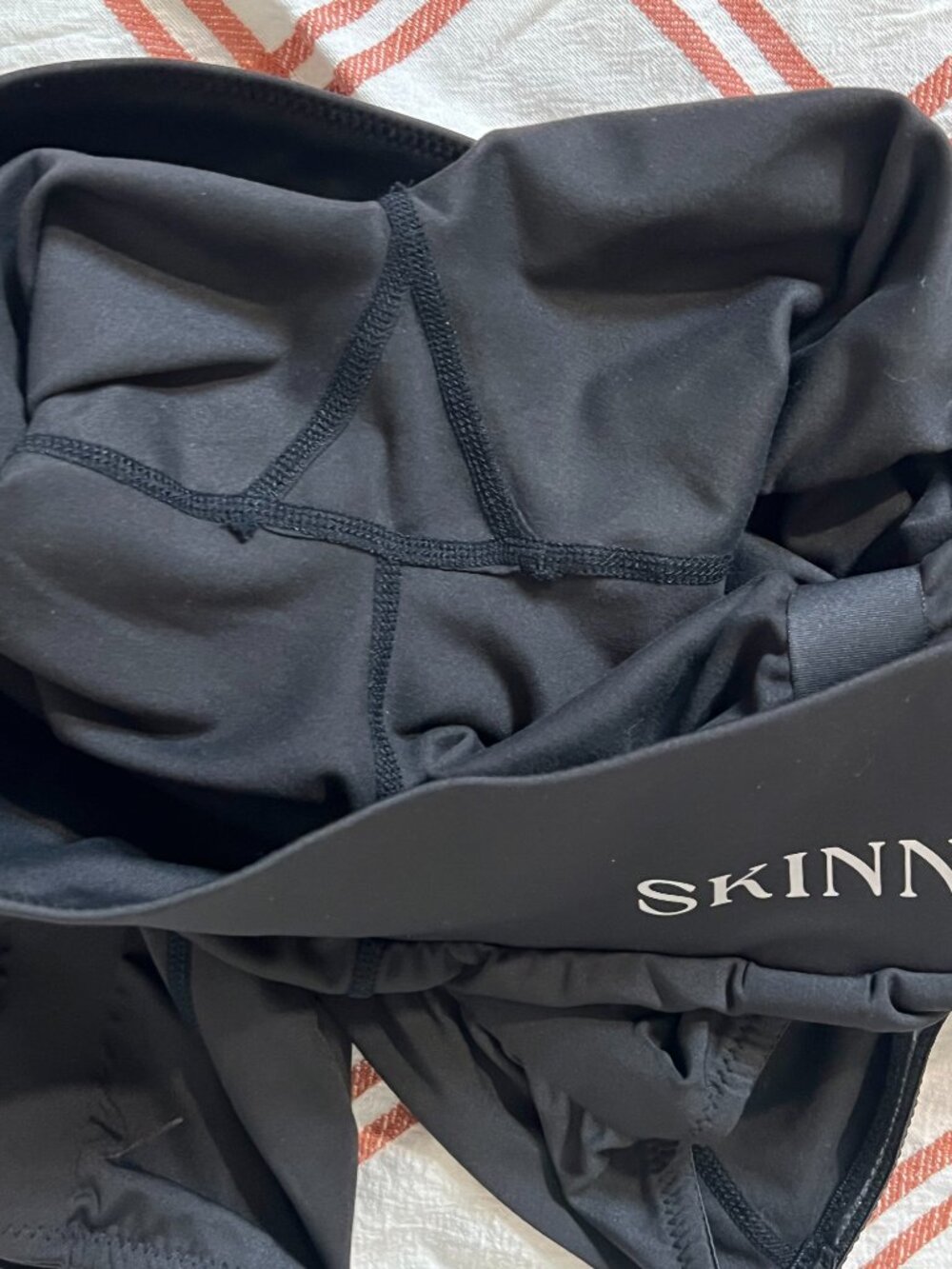 Skinnify Black 4-Band Resistance Leggings Toning Compression Large - Picture 9 of 12